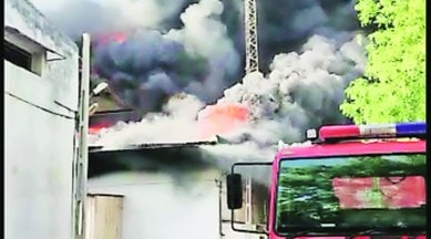 Ahmedabad: 50 tonnes of industrial material gutted as fire breaks out in godown