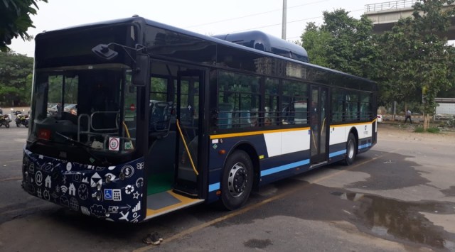 At present, GMCBL is operating 150 buses in the city and an additional fleet of 100 buses is in procurement. (Facebook/@GurugamanCityBus)  