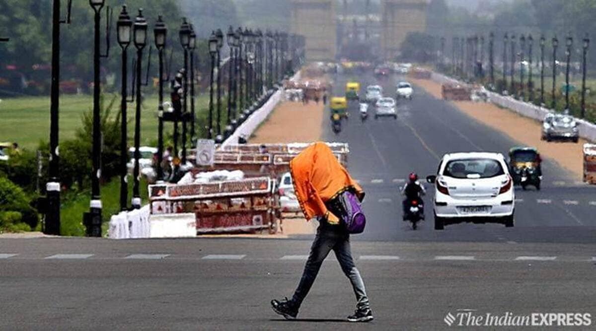 Delhi weather today, Delhi news, delhi heatwave, delhi temperature today, IMD delhi update, Indian express