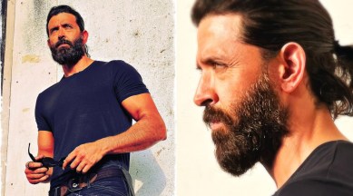 Hrithik Roshan 'channels his inner Vedha' in latest photos, Saba Azad  leaves a comment | Entertainment News,The Indian Express