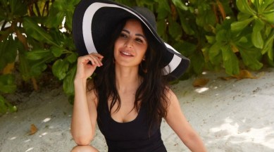 389px x 216px - Katrina Kaif shares photos from beach vacation with husband Vicky Kaushal,  fans say 'beach hangover' | Entertainment News,The Indian Express
