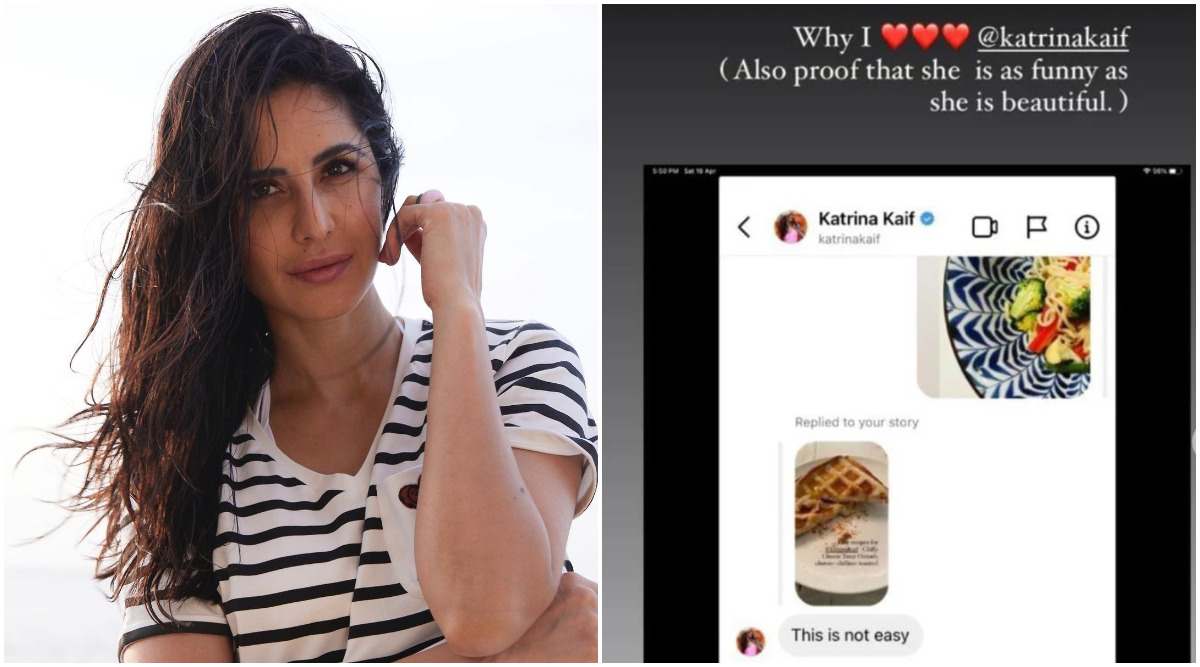 Freddy Birdy's 'easy recipes for Katrina Kaif' gets a sporting response  from the actor: 'This is not easy' | Entertainment News,The Indian Express