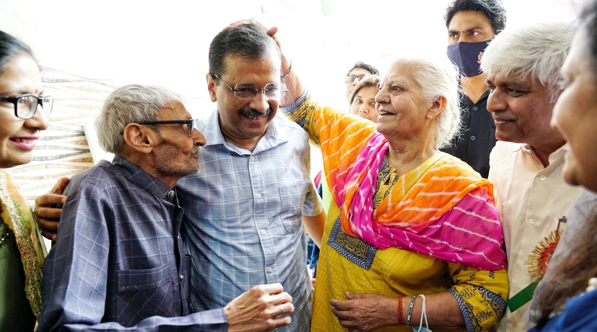 ‘Your son is sitting in the state govt’: Arvind Kejriwal opens home for ...