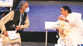 West Bengal government, microsoft, IBM, adani group, ITC Ltd, corporate sector, Bengal Global Business Summit, West Bengal, Kolkata, West Bengal news, Kolkata news, India news, Indian Express News Service, Express News Service, Express News, Indian Express News