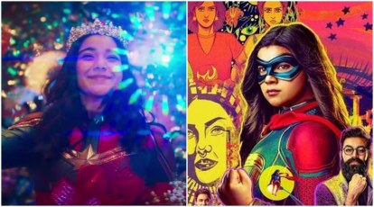 Ms Marvel's vibrant new poster reflects Kamala Khan's heritage, see photo |  Entertainment News,The Indian Express