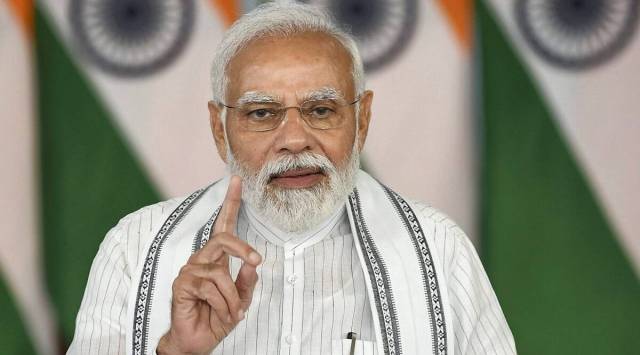 Modi, Narendra Modi, Hanuman Jayanti, Hanuman statue, Hanuman, India, India news, Indian express, Indian express news, current affairs