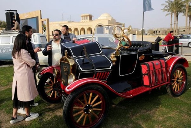 Mohamed Wahdan, antique cars