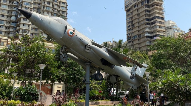 India became the second country to fly the Sea Harrier when the jet fighter was inducted along with the aircraft carrier INS Viraat.