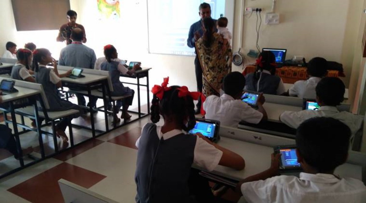 New Avenues of Modern Education, NaMo, gujarat government, NAMO (New Avenues of Modern Education) e-tablets, Ahmedabad, Ahmedabad news, Gujarat, Gujarat news, Indian Express, India news, current affairs, Indian Express News Service, Express News Service, Express News, Indian Express India News