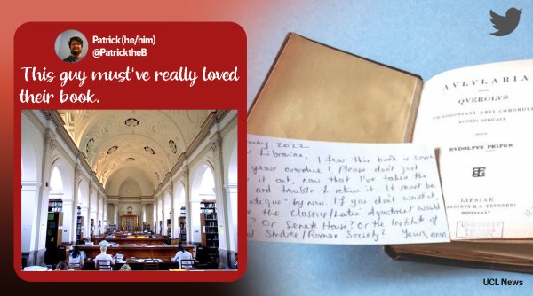 Book returned after 50 years, UCL library book returned after 50 years, the antique book returned to the library after 50 years, Indian Express