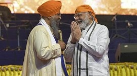 pm modi red fort guru tegh bahadur anniversary