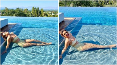 Priyanka Chopra, Priyanka Chopra pool photos