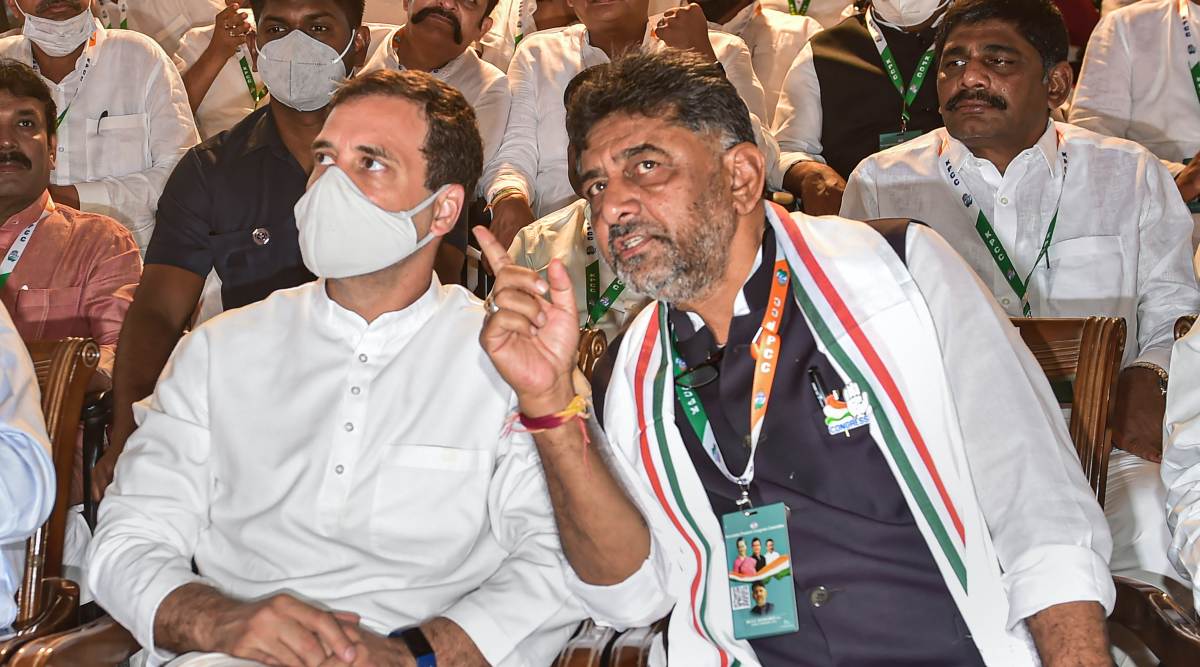 In Karnataka Rahul Gandhi Slams State Govt As Country S Most Corrupt