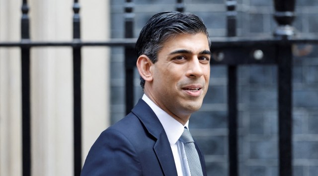 Rishi Sunak. (File photo via Reuters)