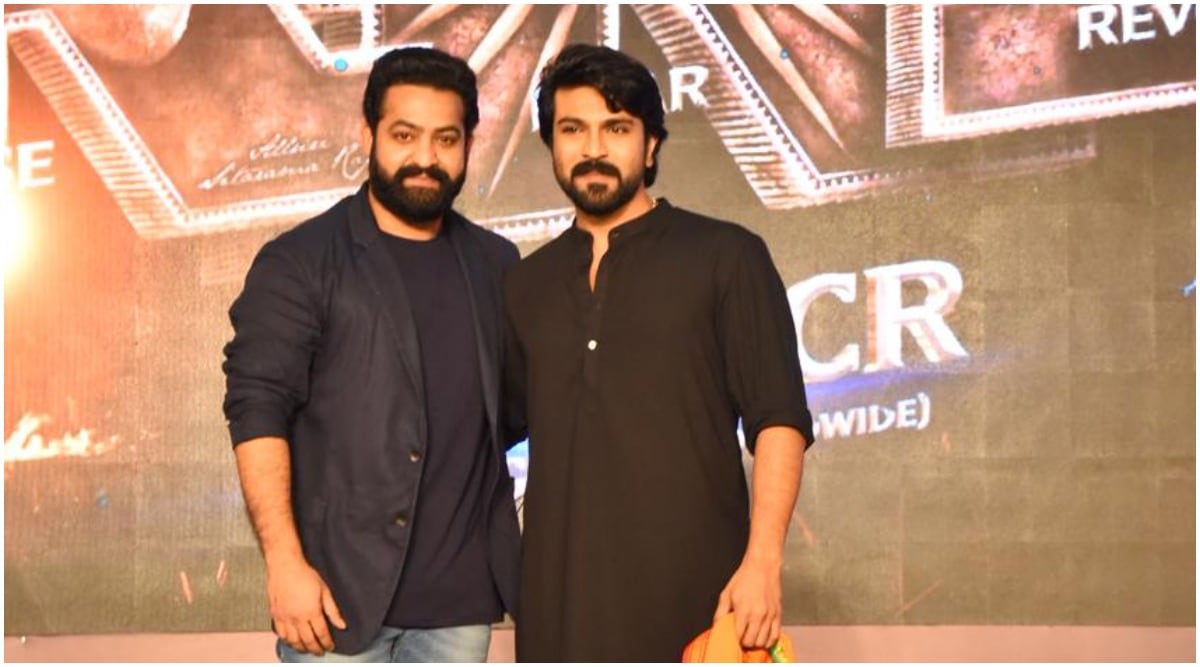 Ram Charan shuts down suggestion that he outclassed Jr NTR in RRR; Tarak  says he isn't insecure about screen time. Watch | Entertainment News,The  Indian Express