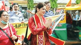 Saira Shah Halim, Left front, West Bengal, West Bengal government, West Bengal civic polls, Naseeruddin Shah, West Bengal, Kolkata, West Bengal news, Kolkata news, India news, Indian Express News Service, Express News Service, Express News, Indian Express News