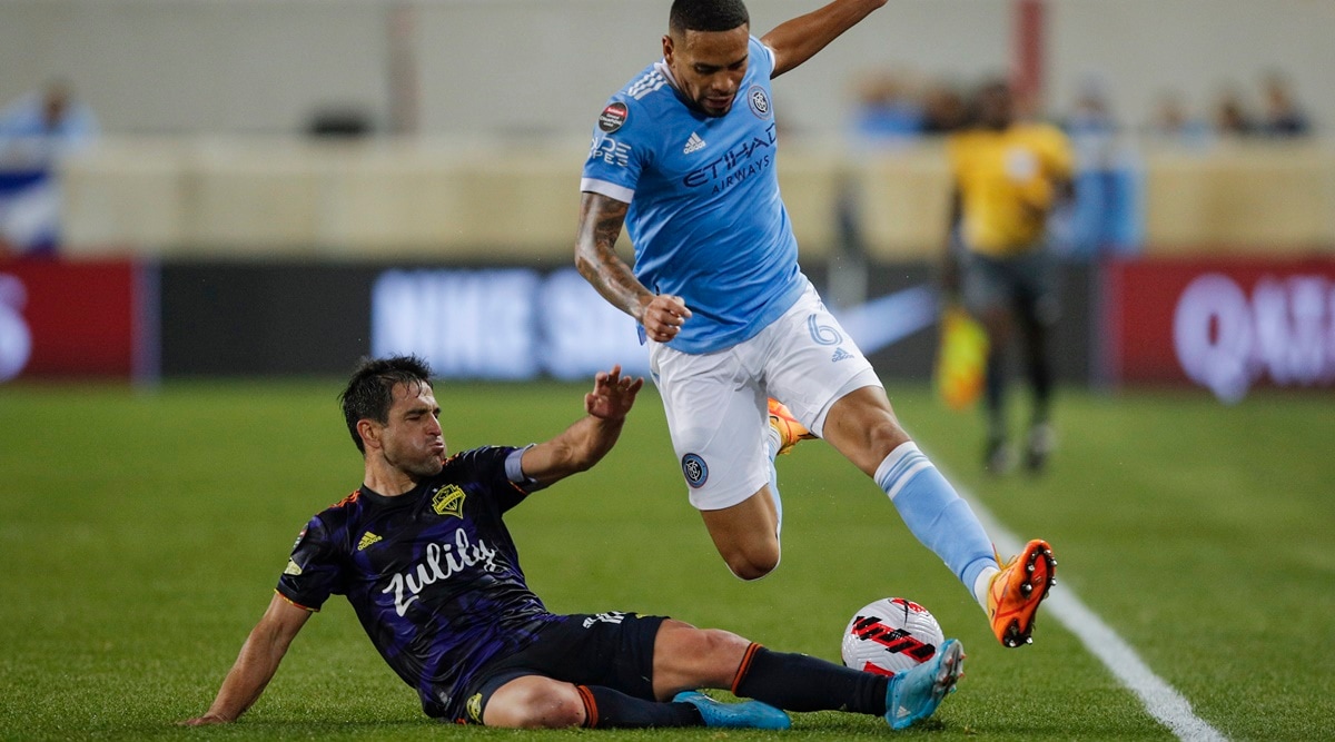Seattle Sounders, sounders beat NYCFC, Champions league final, NYCFC, New York City FC, Football news, Football match, sports news, Indian express
