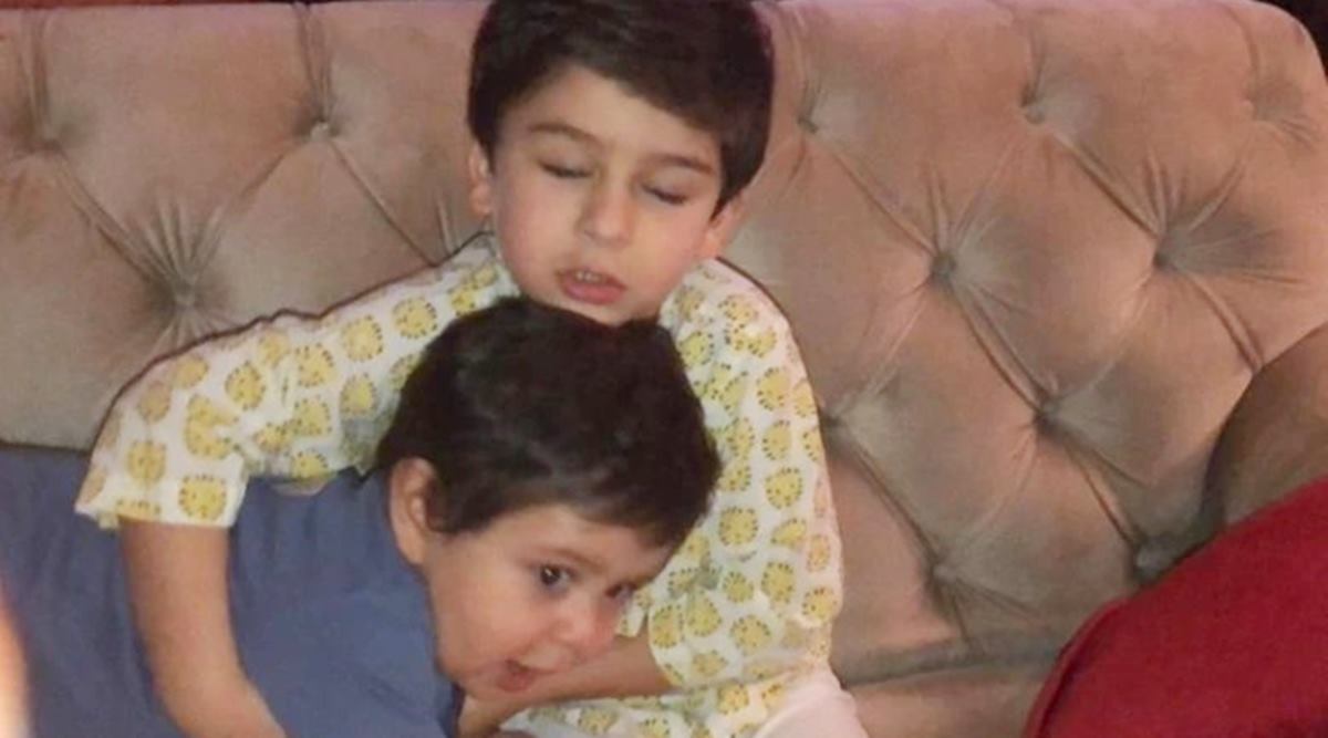 Taimur Ali Khan is a protective elder brother to Jeh in aunt ...