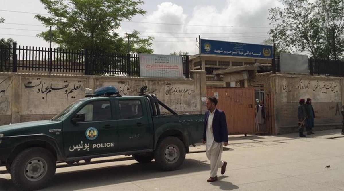 The explosions occurred near Abdul Rahim Shaheed High School and inside an education centre. (Twitter/Tolo_News)