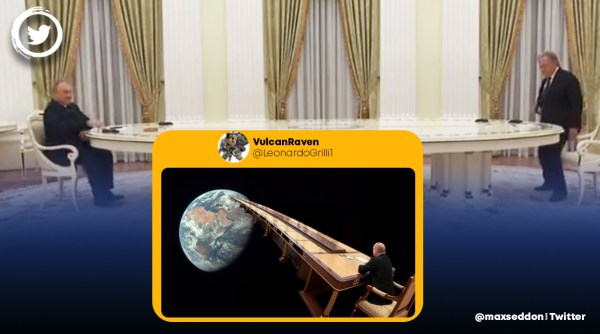 Putin's long table, long table, Russia Ukraine war, UN Secretary-General Antonio Guterres meets Putin, jokes and memes on long table, indian express
