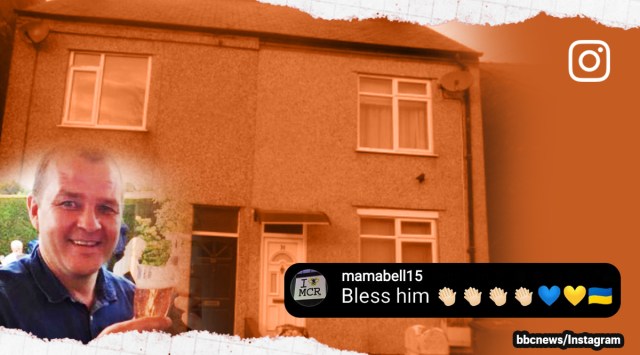 UK man buys a house for Ukrainian family, Wales man purchases three-bedroom house for a refugee family, Russia Ukraine war, acts of kindness Ukraine war, Indian Express