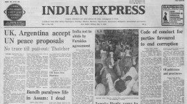 UN Peace Proposal, Farakka Treaty, PM On BJP, Indira Gandhi, Farakka Barage, Falkland Islands, Bharatiya Janata Party (BJP), United Nations Peace proposal, Indian express, Opinion, Editorial