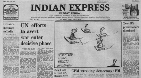 Indira Gandhi, West Bengal, General Zia-ul-Haq, Pakistan, Sir John Thomson, Indian Express, India news, current affairs, Indian Express News Service, Express News Service, Express News, Indian Express India News