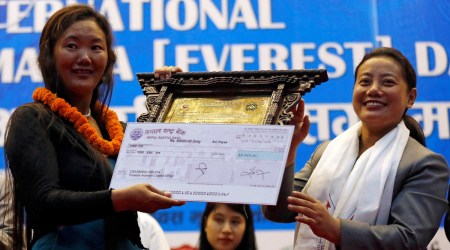 Mount Everest, Mount Everest nepali woman