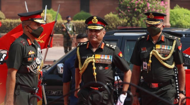 Army Chief Manoj Pande. (Express File Photo By Amit Mehra)