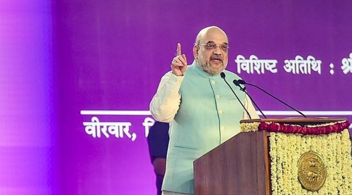 Amit Shah's DU speech