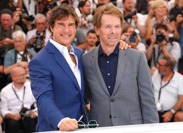 tom cruise with jerry bruckheimer