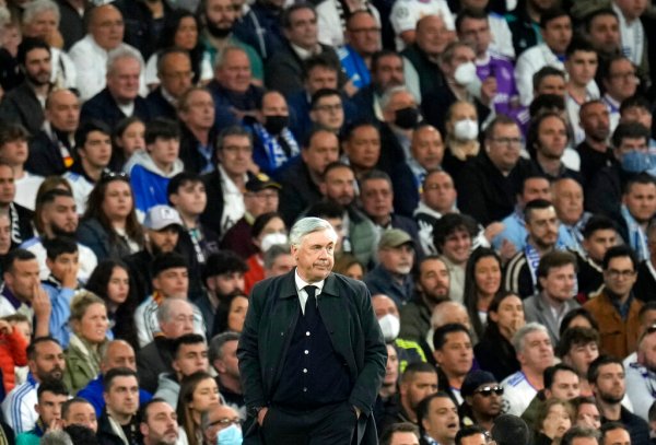 El entrenador del Real Madrid Carlo Ancelotti 