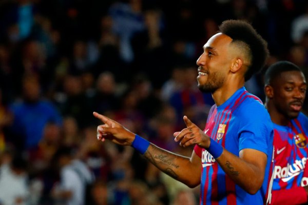 Barcelona's Pierre-Emerick