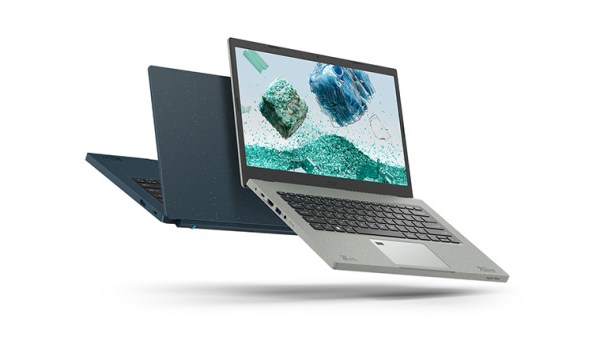 The new Acer Aspire Vero laptop is available in two colors.