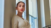 Cannes 2022: Aditi Rao Hydari is a vision to behold in ivory Sabyasachi sari