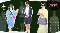 Airport fashion: Celebs keep it chic and comfy