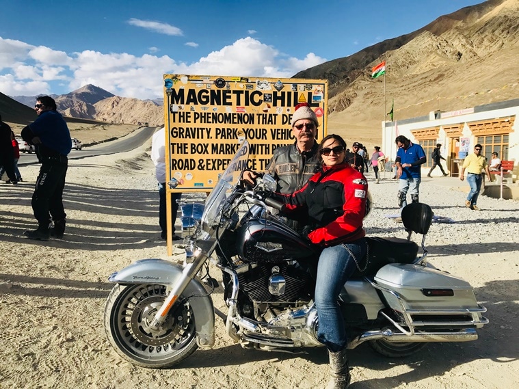 travelling, motorcycle, riding a motorcycle, travelling to the mountains, female bikers, solo travel, Indian female biker, Himachal Pradesh, Ladakh, travel journeys, travel diaries, bike rides, Harley Davidson, indian express news