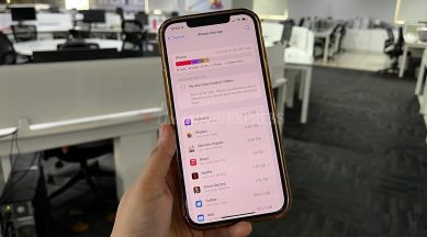 Running out of storage on your iPhone? Here's how you can free some data and reclaim some space. (Image credit: Shruti Dhapola/Indian Express)