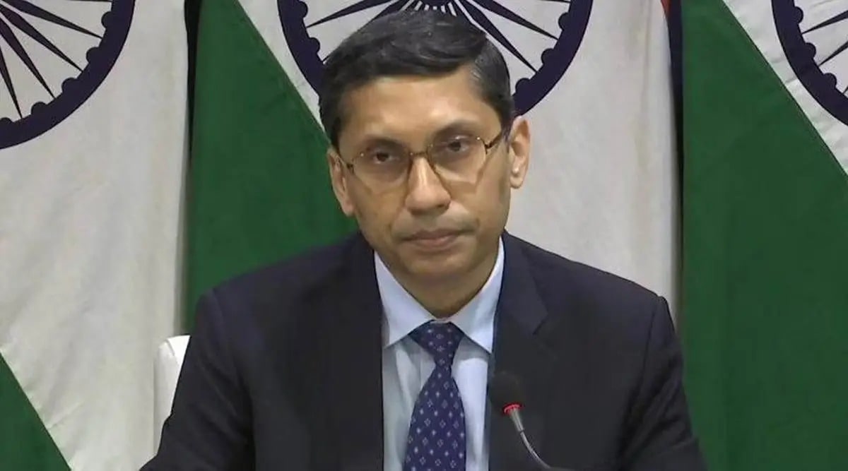 External Affairs Ministry Spokesperson Arindam Bagchi issued the statement. (File)