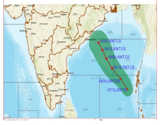 Cyclone Asani Forms In Bay Of Bengal, Set To Intensify Tomorrow | Pune ...