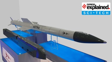 Astra missile, Astra Mk-1, Astra Mk-1 missile, Astra Mk-1 features, IAF, Indian navy, Indian Air Force, Express Explained