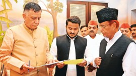 Anandiben Patel, Samajwadi Party, UP Legislative Assembly, Abdullah Azam Khan, Indian Express, India news, current affairs, Indian Express News Service, Express News Service, Express News, Indian Express India News