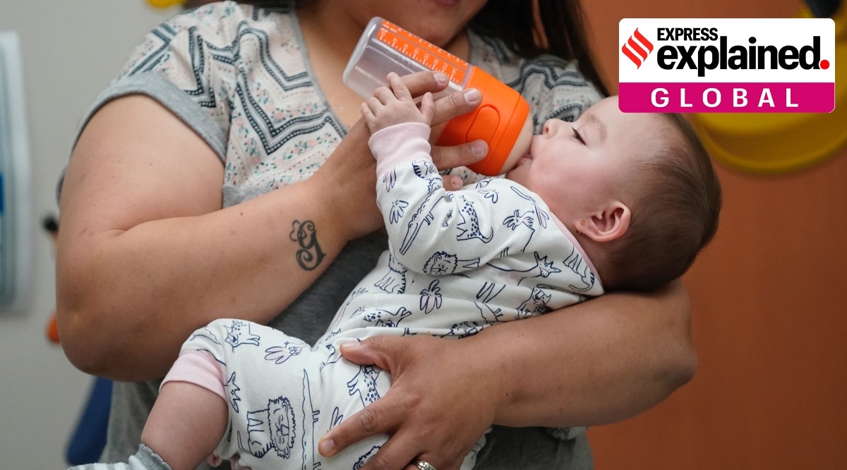 Joe Biden stepped up his administration's response to a nationwide baby formula shortage Thursday, May 12, 2022, that has forced frenzied parents into online groups to swap and sell to each other to keep their babies fed. (AP Photo)