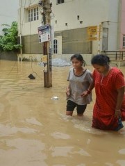 Bengaluru floods poster