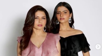Bhagyashree, Bhagyashree diet, Bhagyashree healthy eating, Bhagyashree daughter, Bhagyashree fashion, Bhagyashree and Avantika Dassani, indian express news