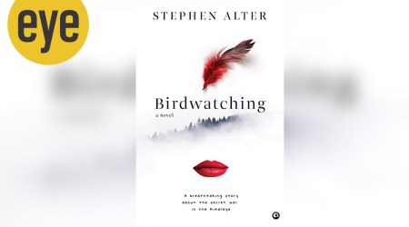 ornithologist, spy, spy thriller Birdwatching: A Novel, Stephen Alter's Birdwatching: A Novel, birdwatching, book review, eye 2022, sunday eye, indian express news