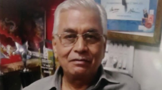 The deceased has been identified as Jugraj Jain (74), owner of Deepan Electrical on SV Lane in Chickpet. (Express photo)
