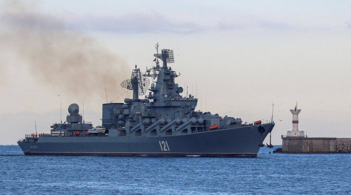 Ukraine targetted and sank the flagship of Russia's Black Sea Fleet using its own anti-ship missiles. (Reuters)