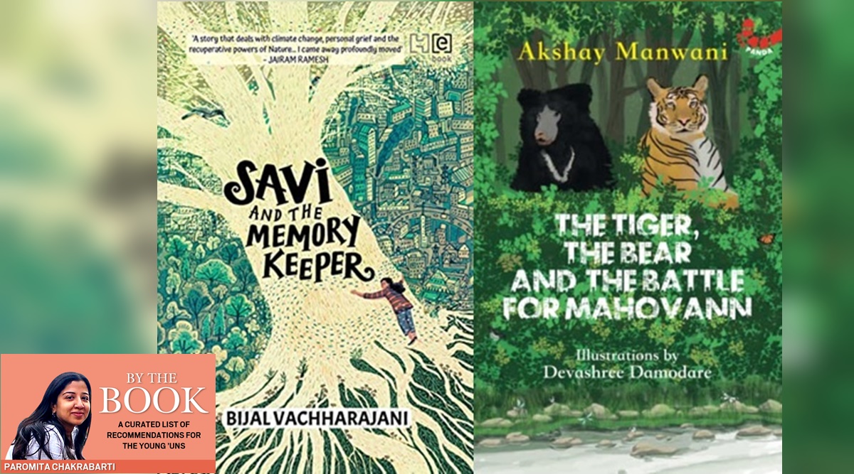 books, books for kids, children's books, book recommendations for kids, Savi and the Memory Keeper, The Tiger, The Bear and The Battle for Mahovann, parenting, indian express news