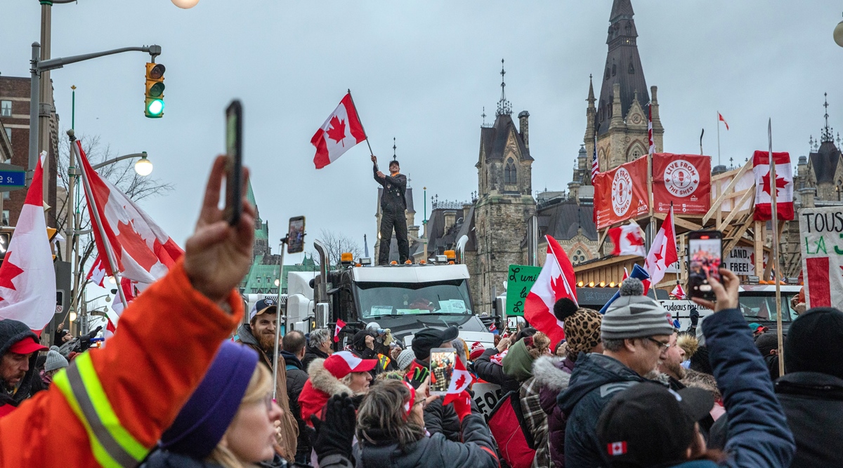 Long after blockade, Canada’s truckers have a political champion